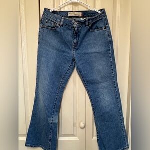 Levi boot cut jeans 515 size 12 short